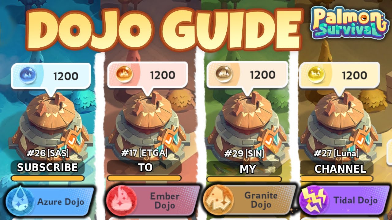 Dojo Challenge Guide 🛖 | Palmon Survival