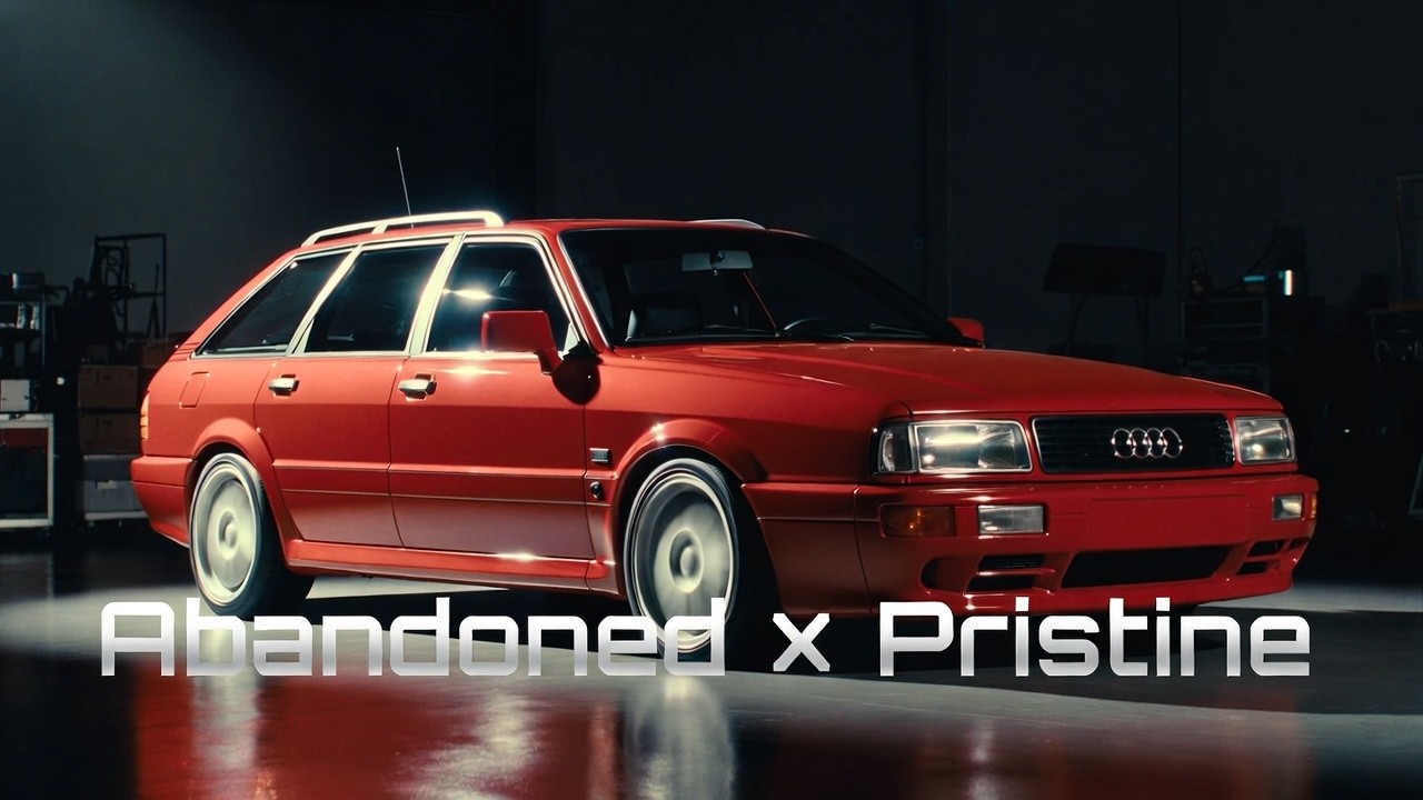 Imola Red Audi RS2 Avant 1994 Full Car Restoration | Satisfying ASMR