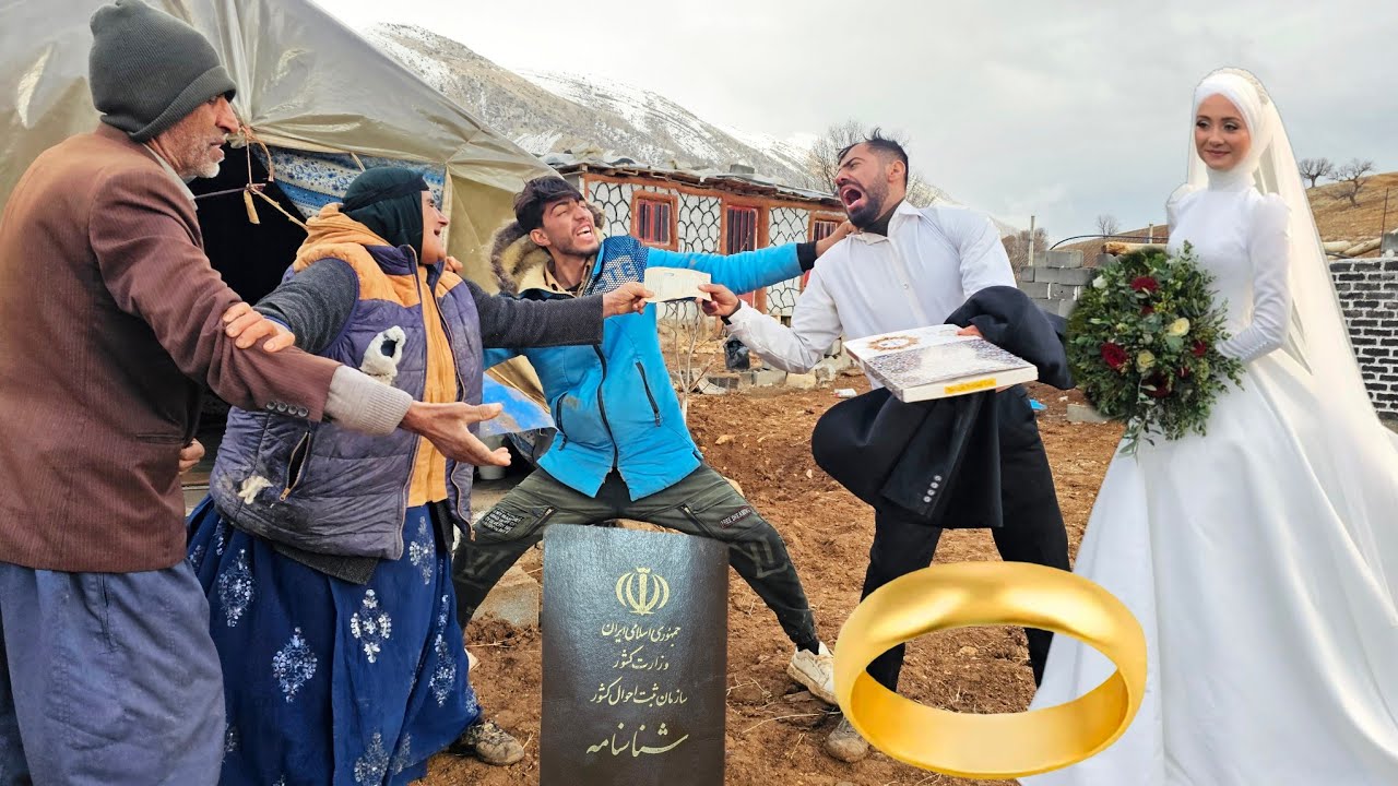 Shahin steals the ID card to marry the engineer's daughter and Mohammad Bavo opposes it👰‍♀️💍❣️
