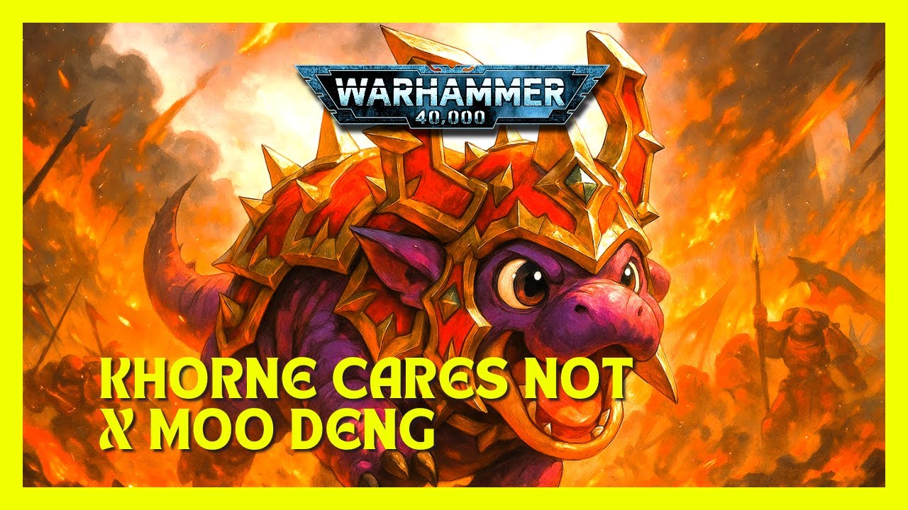 Khorne Cares Not x Moo Deng - Warhammer 40K song inspired by the Moo Deng Grimdank Meme