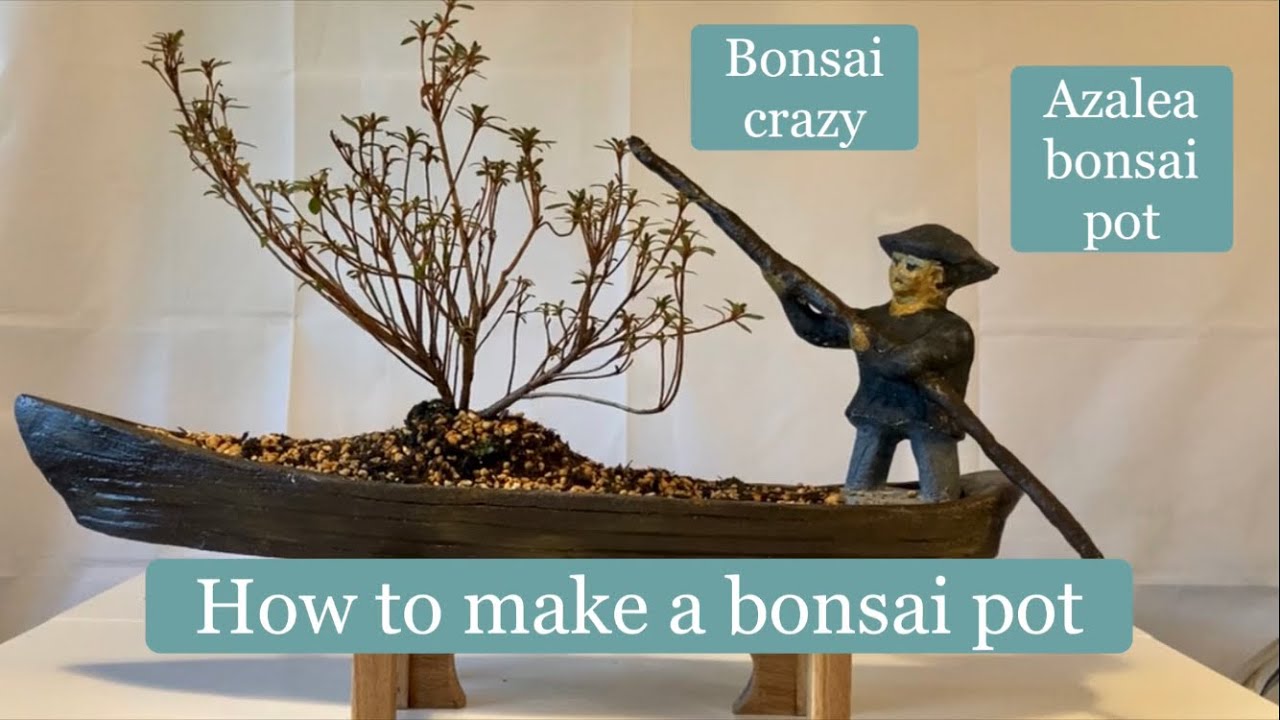 My new azalea bonsai pot @Bonsaicrazy #bonsai