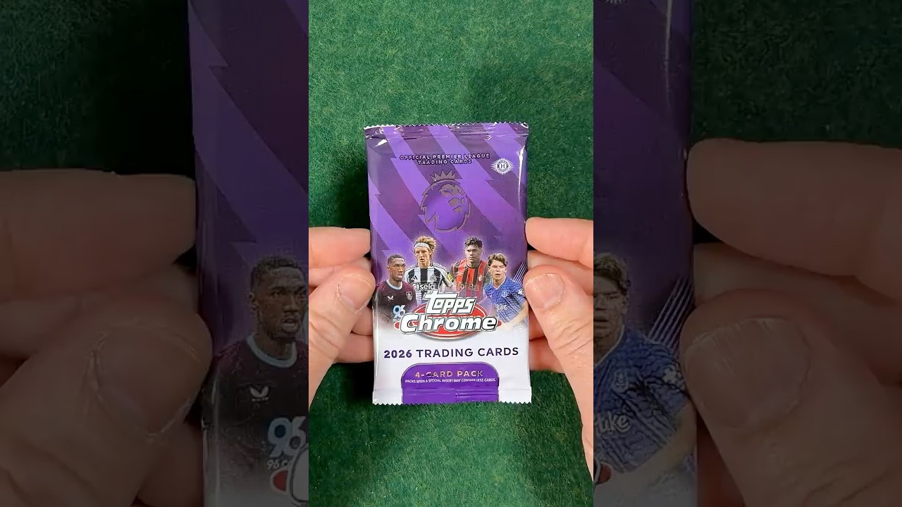 Topps Chrome Premier League 25/26 #topps #Toppschrome #premierleague