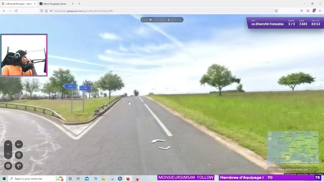 JE CLIQUE SUR LA FRANCE ET... #geoguessr