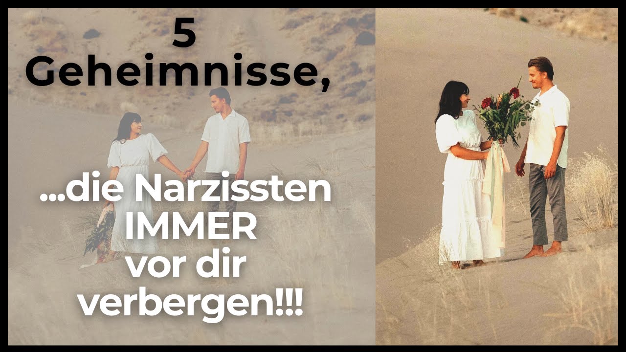Narzissten halten das immer GEHEIM (5 Geheimnisse des Narzissten!!!)