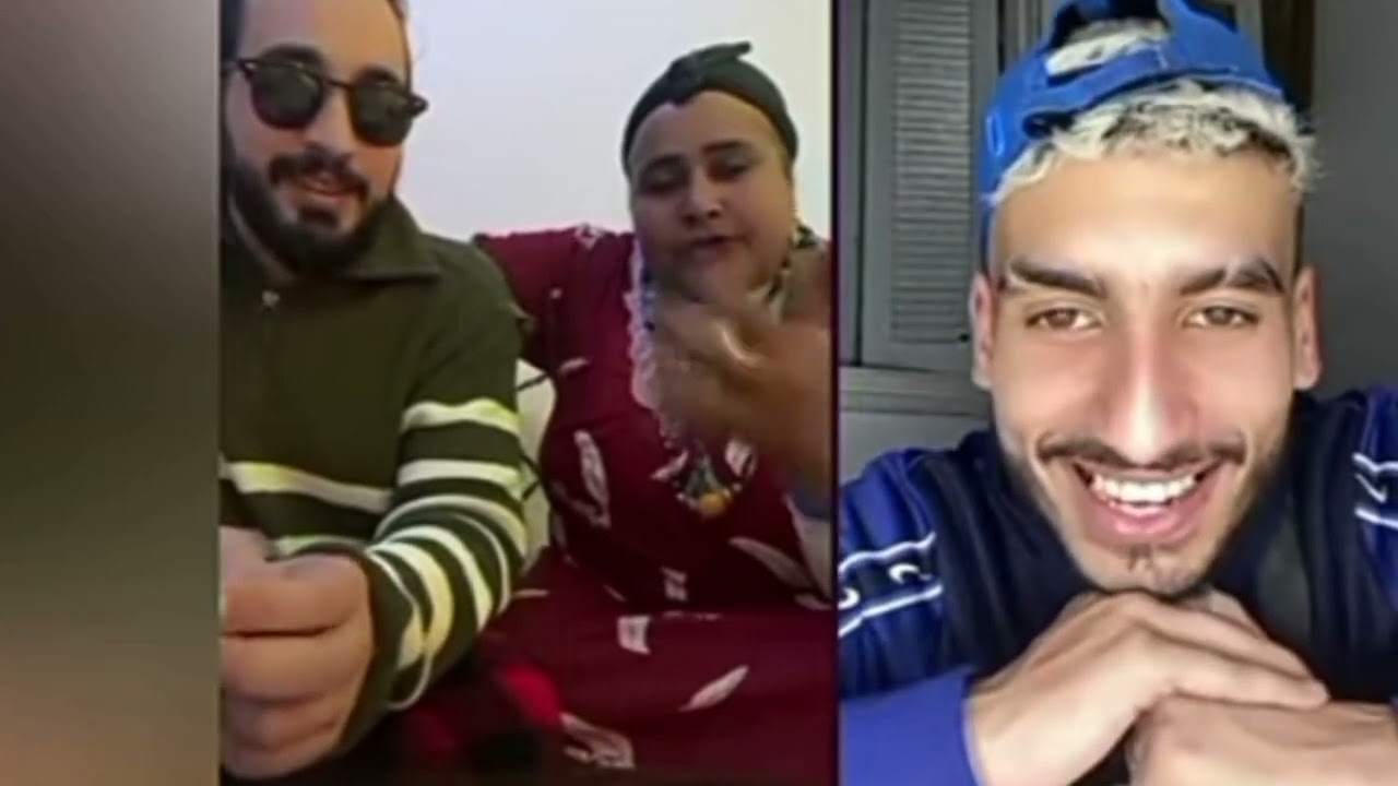 خديجة الزغراتة مع غسان في طنجة كضرب الخط