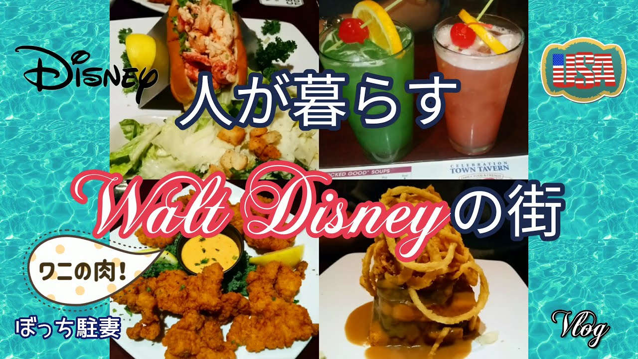 【Disneyの街】 実際に人が住むディズニーが作った街《Celebration》未来型都市は豪邸ばかりの街だった！ 【アメリカ田舎生活Vlog】
