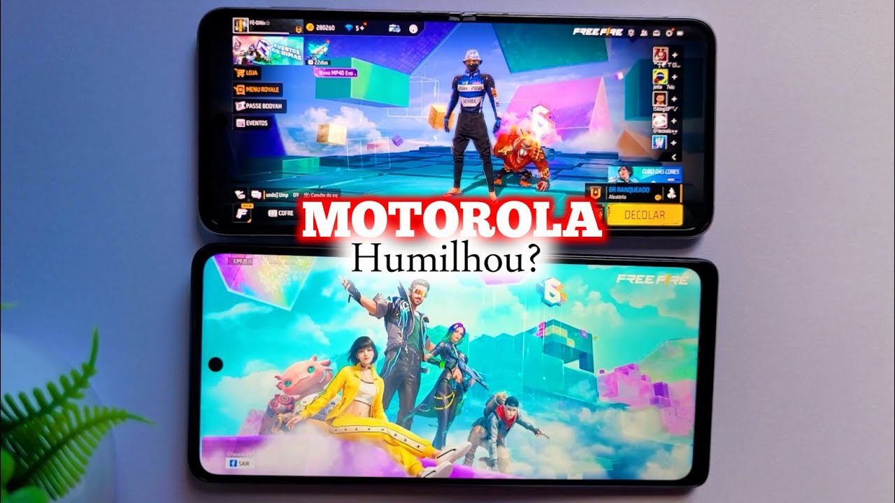 Moto G200 vs S20FE, NOTE 12 Pro e Z-FLIP 3 Free Fire Ultra