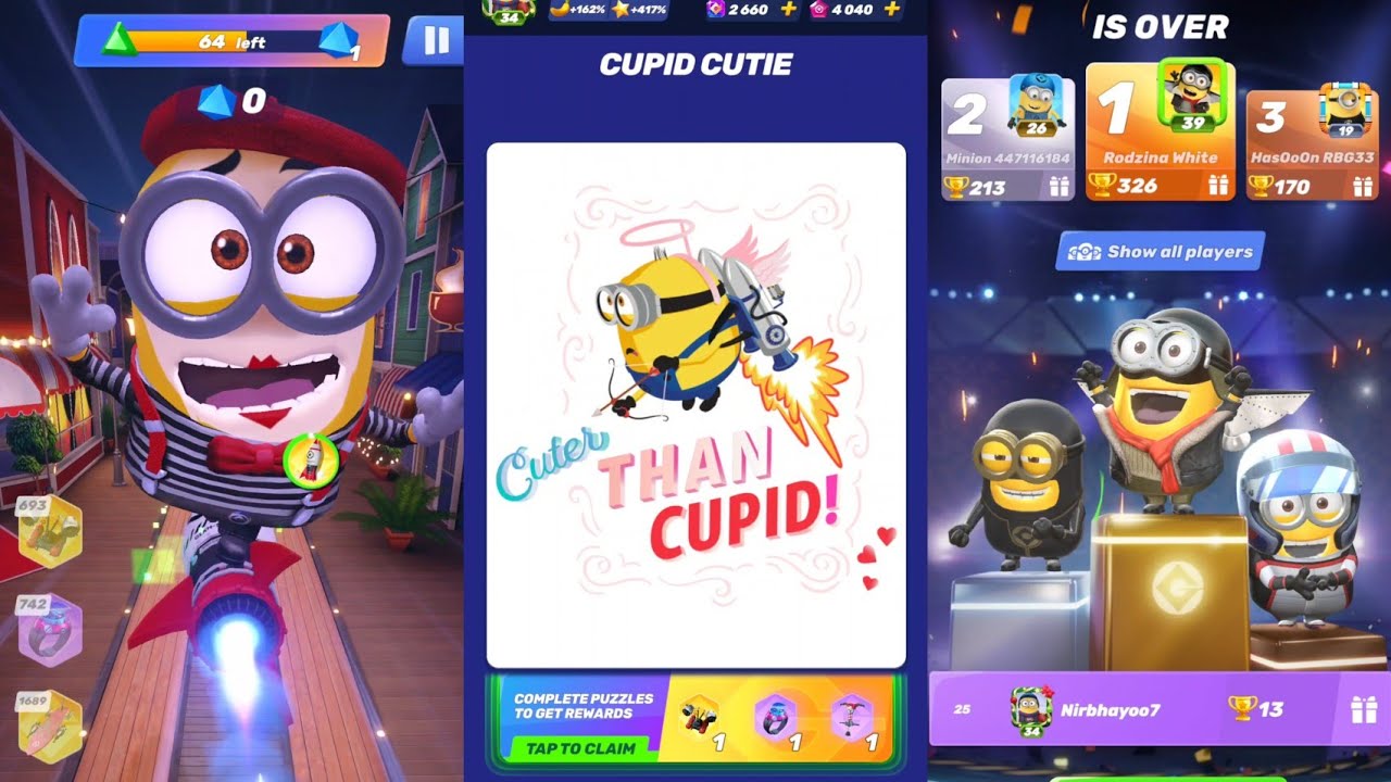 Mime vs Lumberjack vs Maid vs Minionaire | New Minion rush |