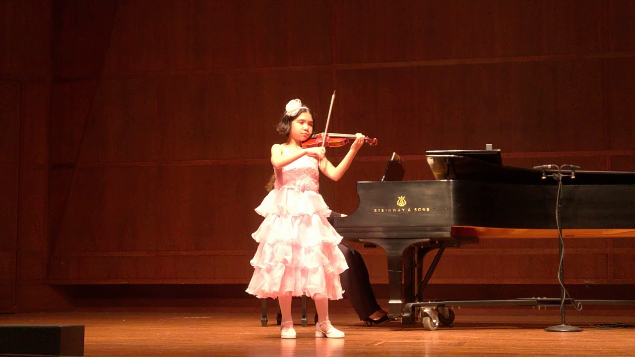 Alana, age 10, playing 'Fantasia - The Boy Paganini' by Mollenhauer @Benaroya Hall