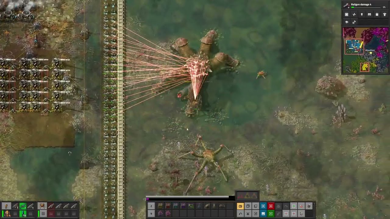 Factorio - Gleba Defense