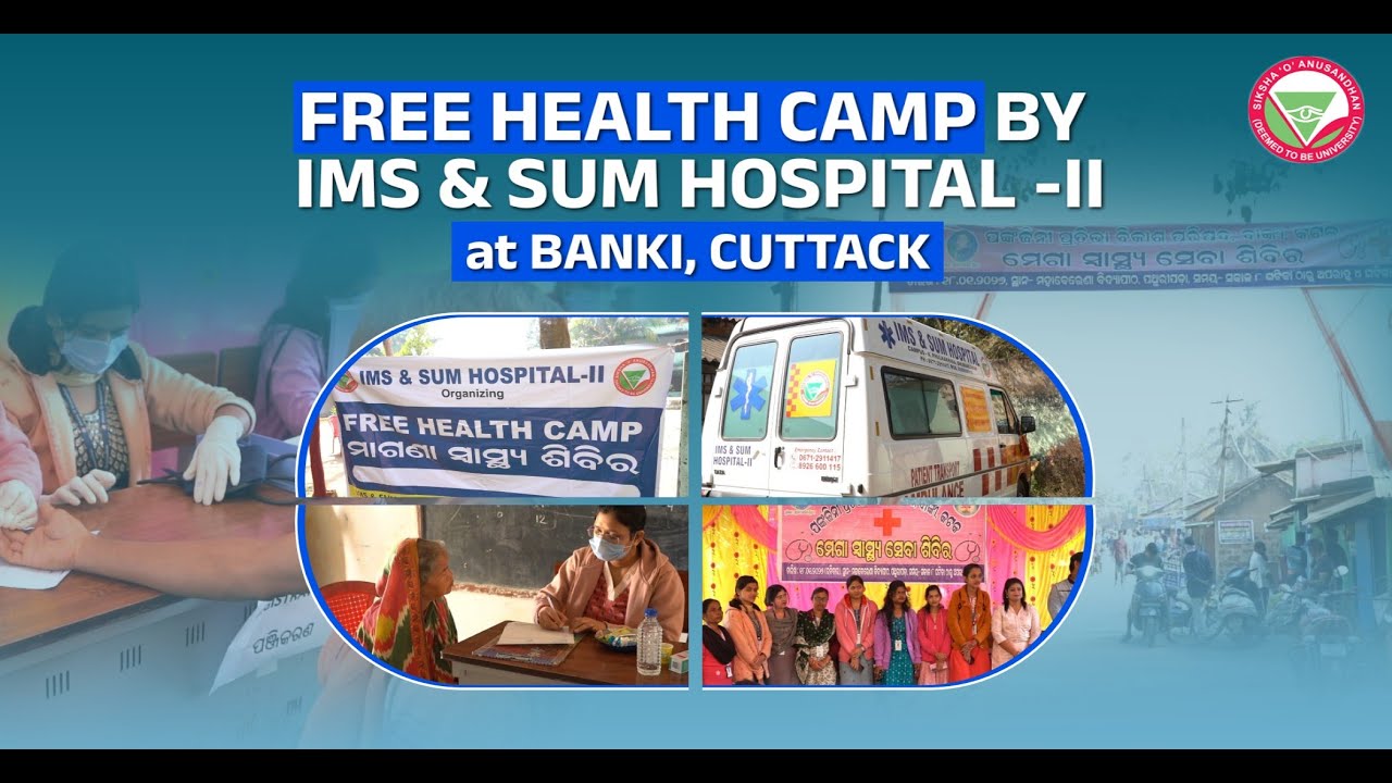 Health Camp at Banki | IMS & SUM Hospital -II