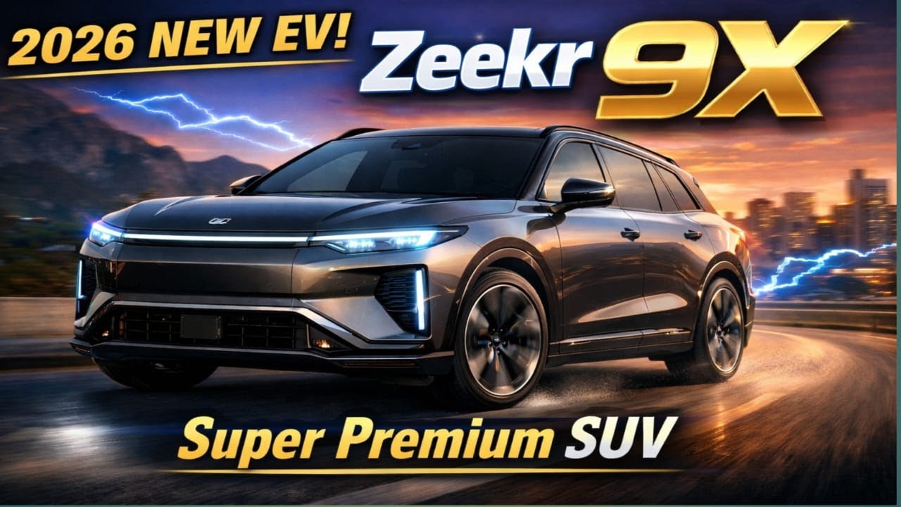 2026 Zeekr 9X EV Is a Luxury SUV Monster