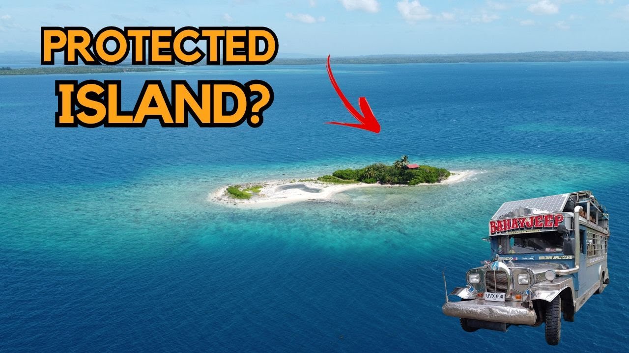 Why This Tiny Island is Being Protected from People? | Binabasalan Island | Jeepney House |