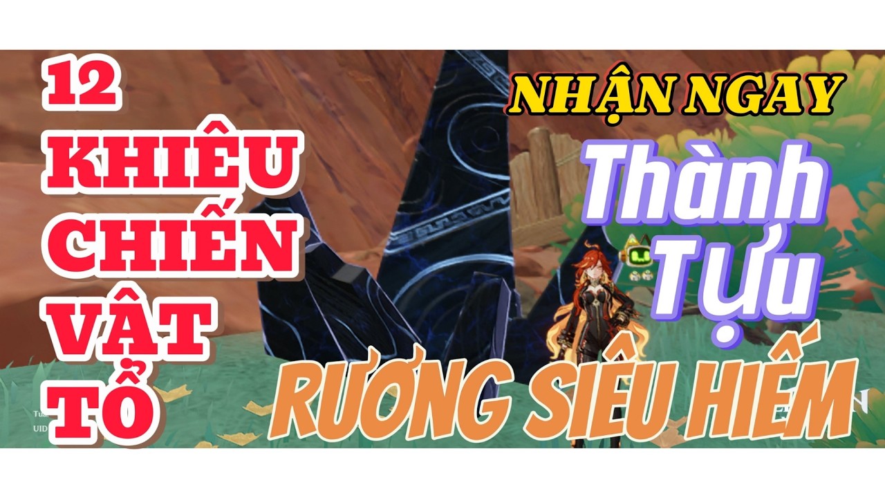 Hướng Dẫn Khiêu Chiến 12 Vật Tổ Natlan – Nhận Rương & Thành Tựu Dễ Dàng! | Genshin Impact 5.8