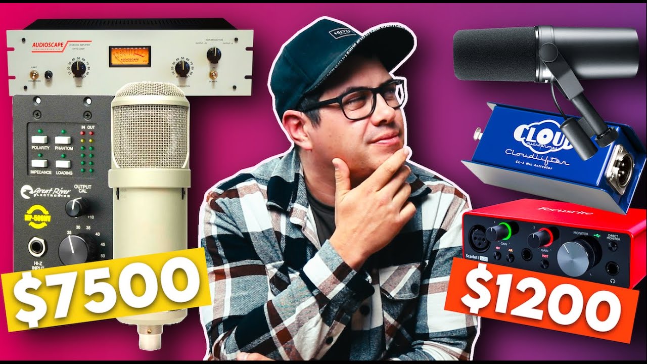 Pro VS Amateur Vocal Chain! ($7500 VS $1200)