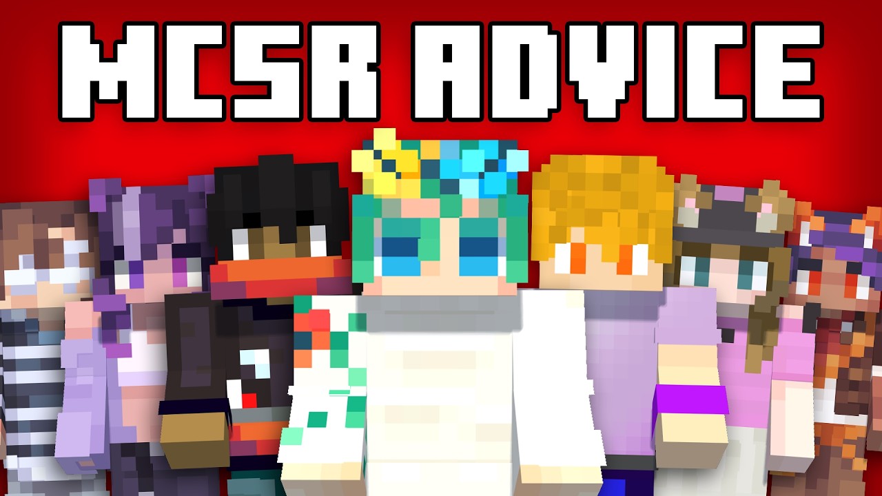 I Asked Minecraft Speedrunners For Their Advice...