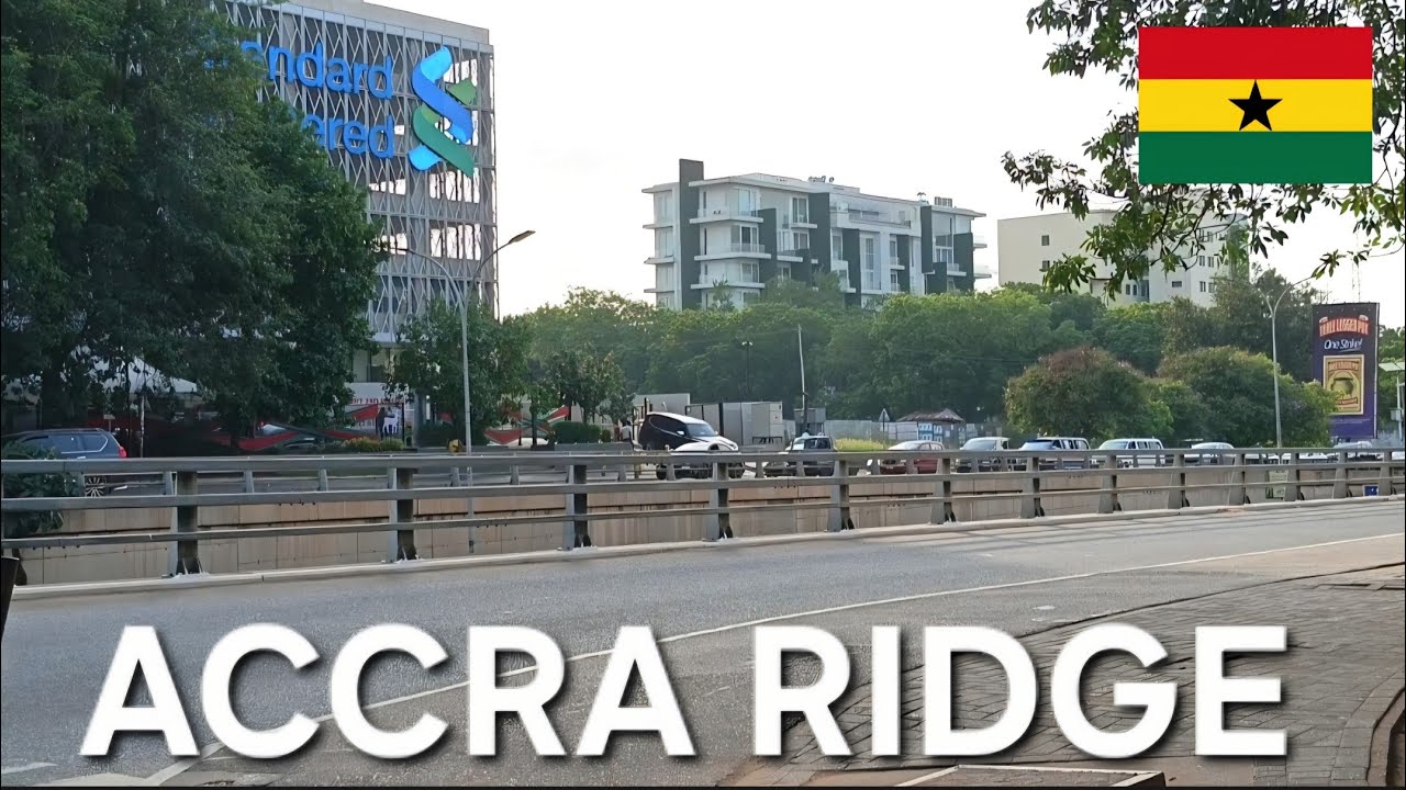 Ridge street tour in Accra Ghana west Africa 🇬🇭 