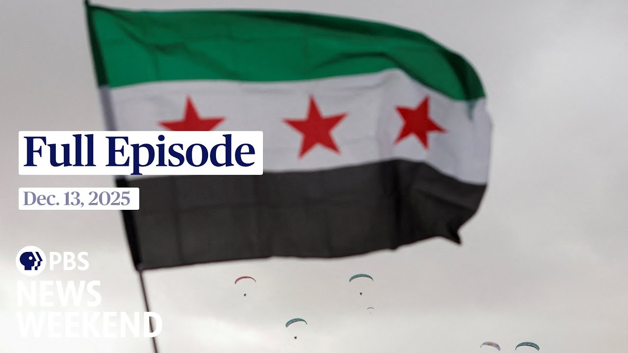 PBS News Weekend full episode, Dec. 13, 2025