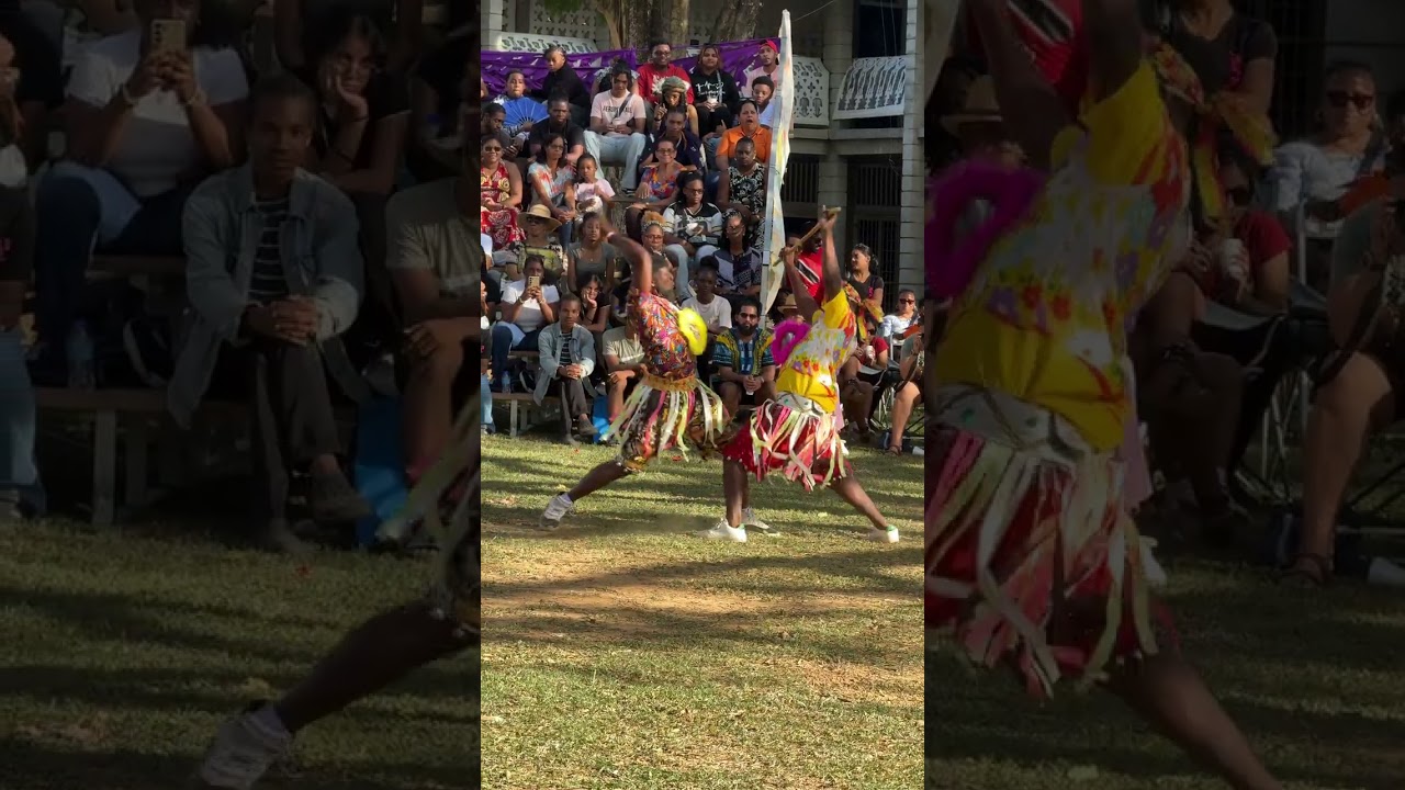 Molombo Drummers and Talparo Stickfighters in The Old Yard 26 - Bois! (Recap)