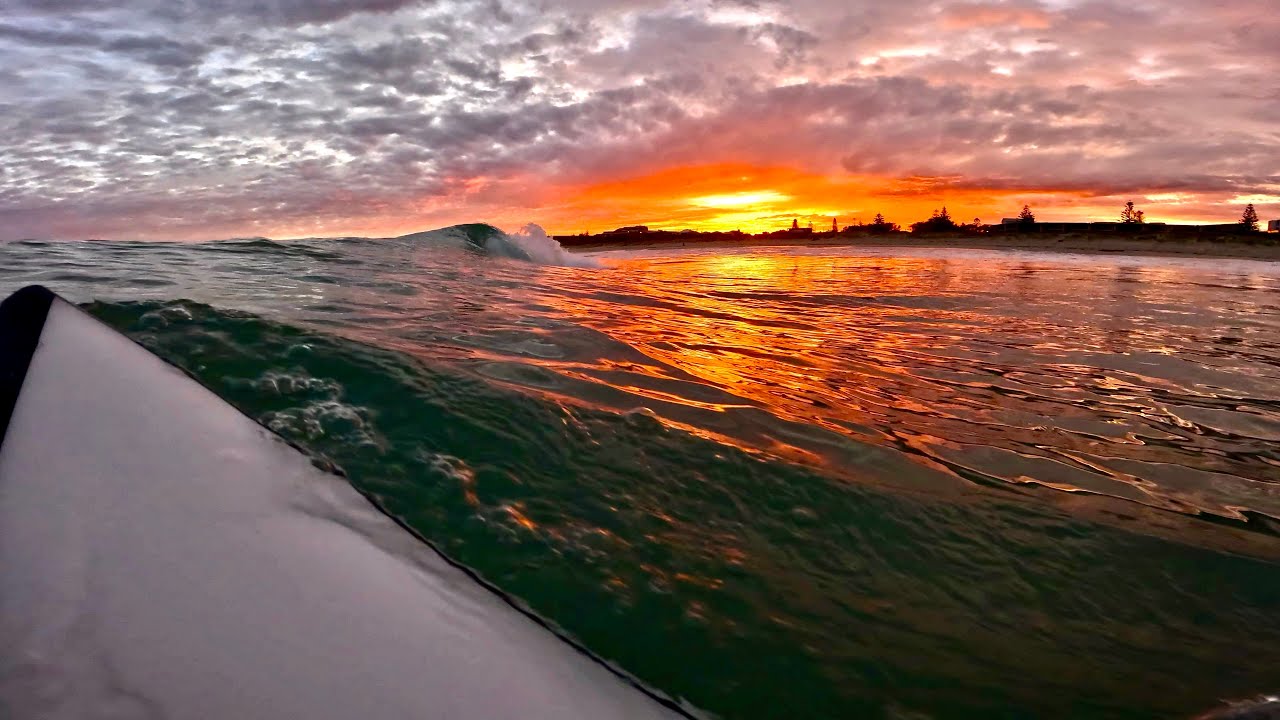 AMAZING PERTH SUNRISE SURF! (POV)