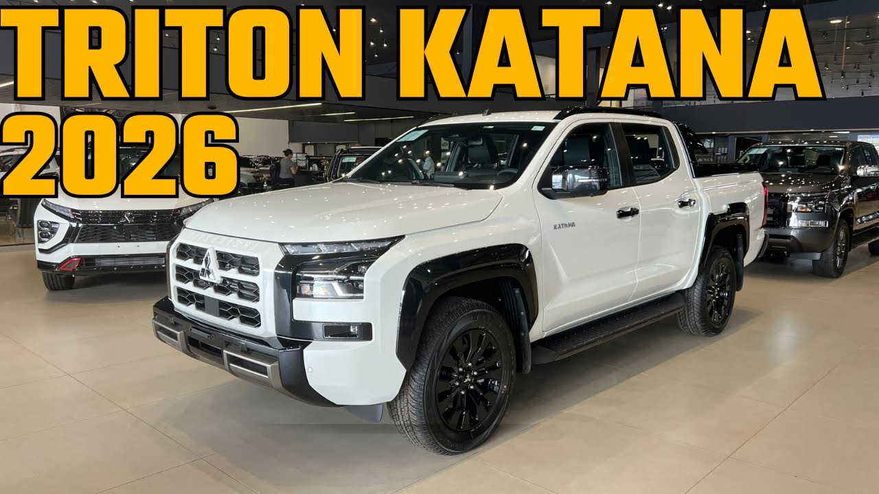 TRITON KATANA 2026! A VERSÃO TOP DE LINHA DA TRITON QUE ENTREGA MUITO! Avaliação completa