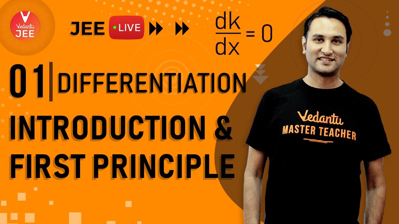 First Principle of Differentiation | Class 11 and 12 Maths | IIT JEE Mains and Advanced Preparation