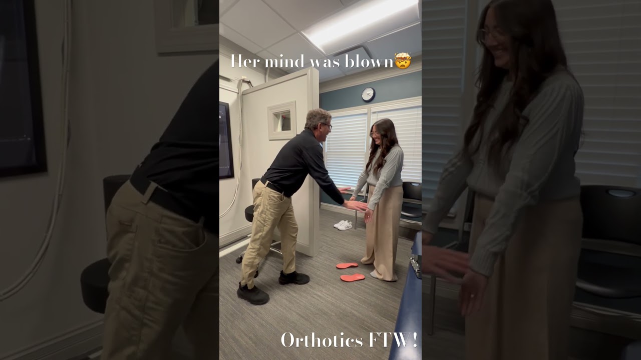 Muscle testing, also known as Applied Kinesiology—fun & informative! #orthotics #chiropractic