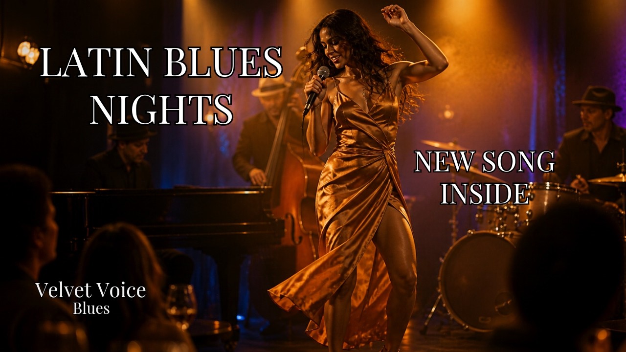 Velvet Voice Blues | Latin Blues Mix 2026 🌙 Female Vocals &bull; Night Caf&eacute; Blues &bull; Soulful Latin Pop