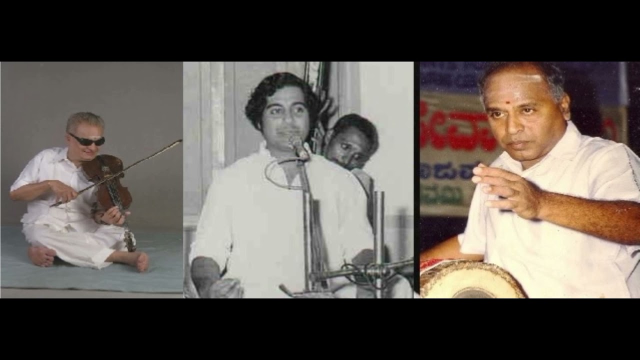 Madurai TN Seshagopalan-M Chandrasekaran-Tanjore Upendran @ Mylapore Fine Arts (12/25/1981)