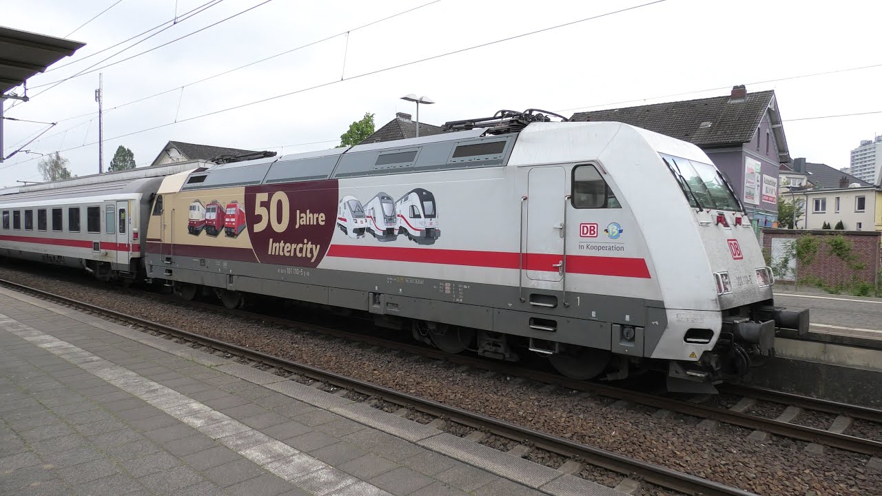 Br 101 110-5 (50Jahre Intercity) mit IC 2214/2216 nach Westerland (Sylt) (4k Video)