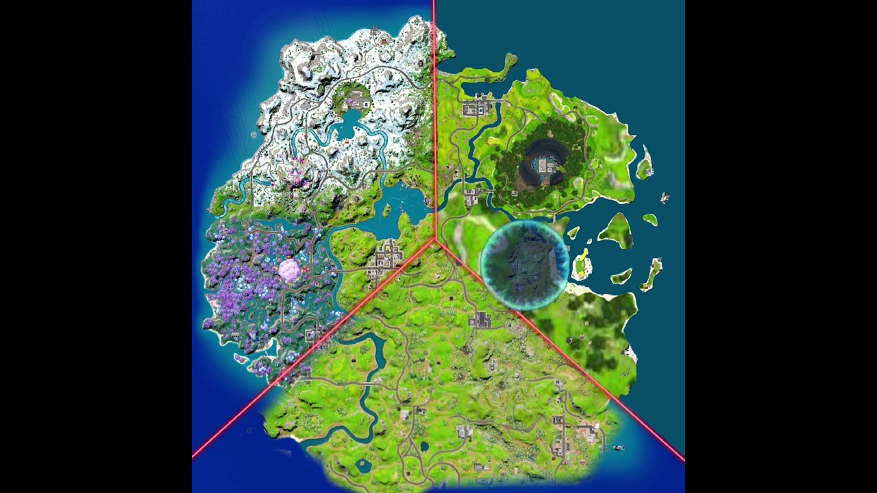 Fortnite chapter 3 season 4 map concept
