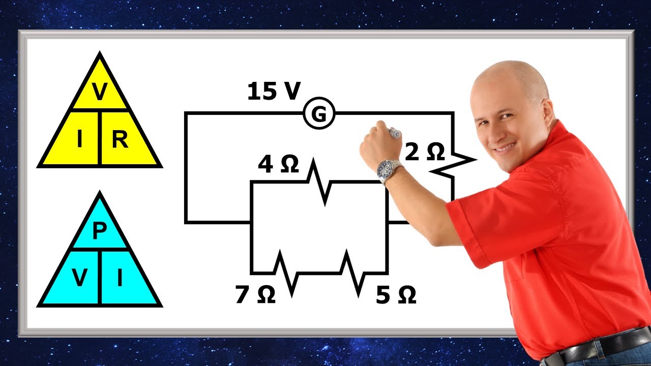 Circuitos eléctricos: teoría y ejemplos #julioprofe