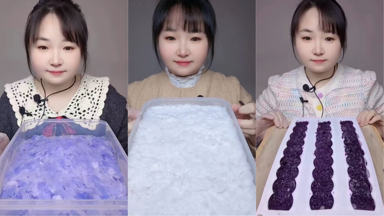 Crushed Ice Eating ASMR | Ice Eating 