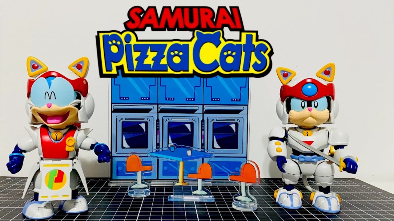 AMK PRO Samurai Pizza Cats Speedy Model Kit Review