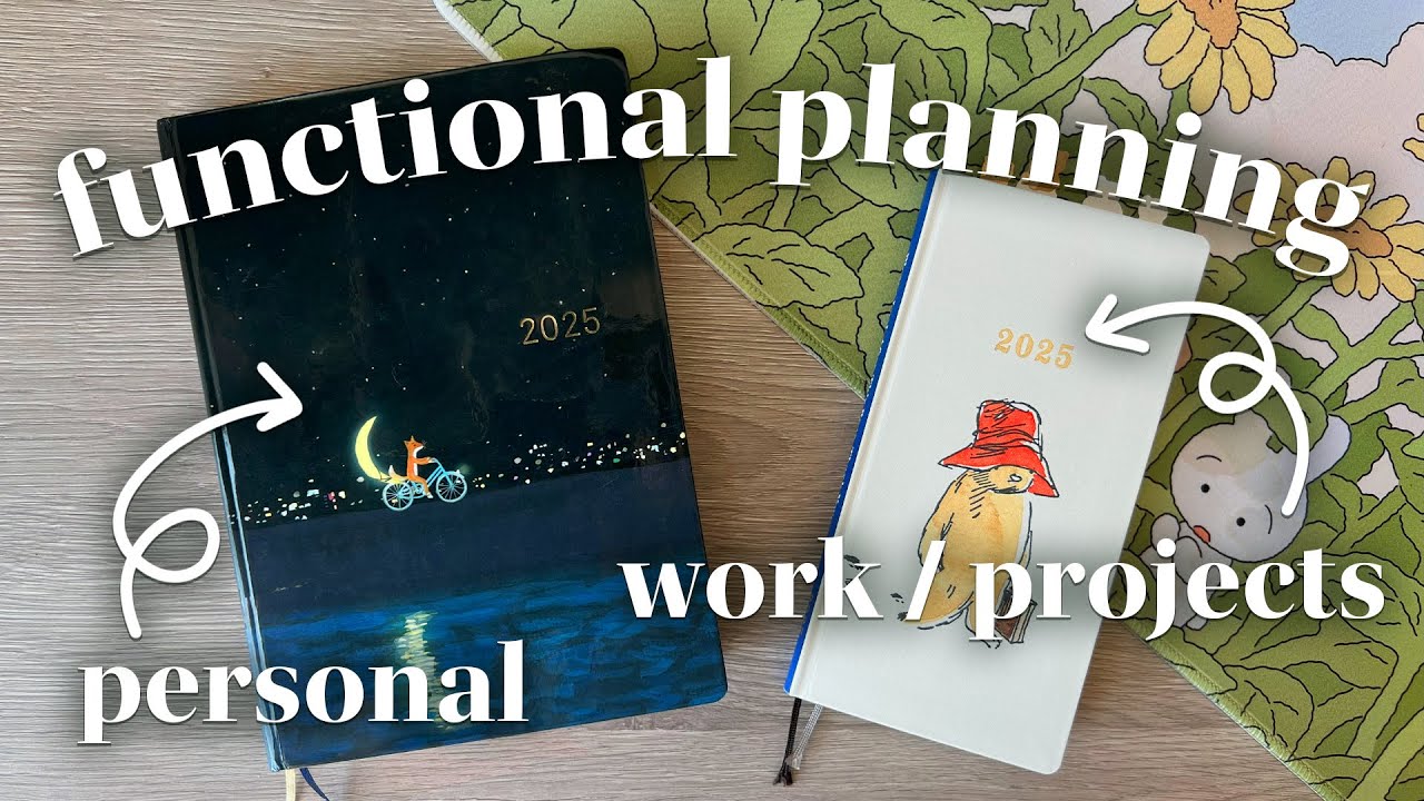 How I Use the Hobonichi Cousin and Weeks for Functional Planning