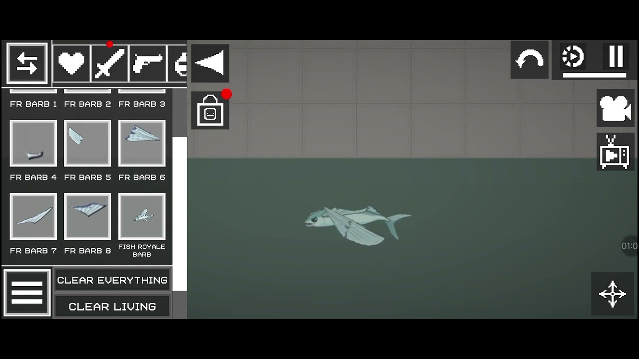 Fish royale barb mod for melon playground