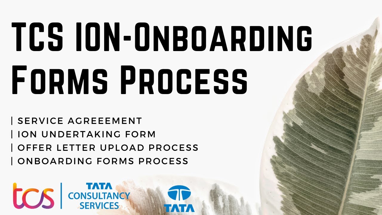 TCS ION On-Boarding Form List | TCS Necessary Documents For Onboarding Process | TCS Xplore 2022 |