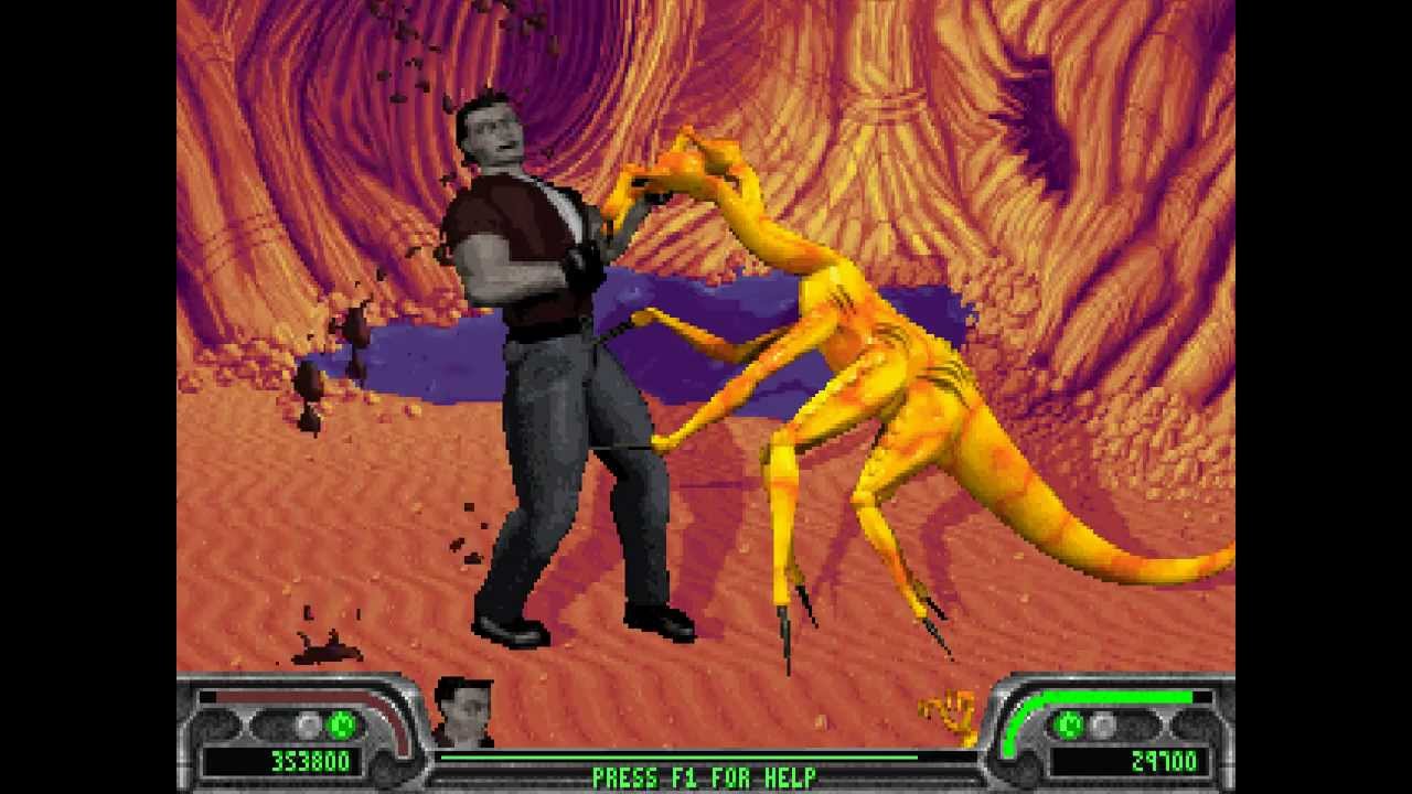 Xenophage: Alien BloodSport (PC DOS) longplay