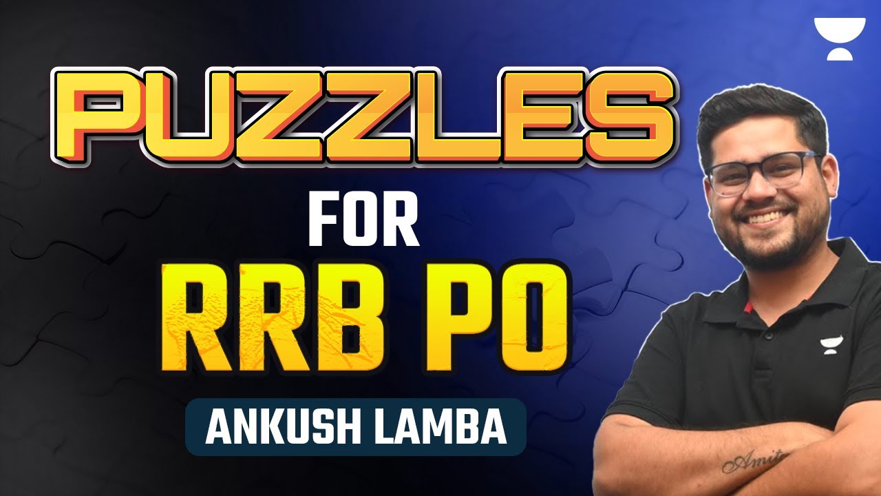 Puzzles for RRB PO by Ankush Lamba