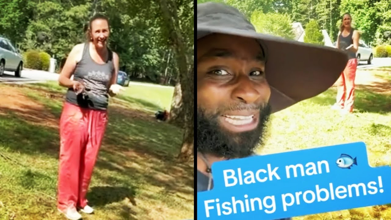 Black Fisherman OWNS Racial Profiling Karen