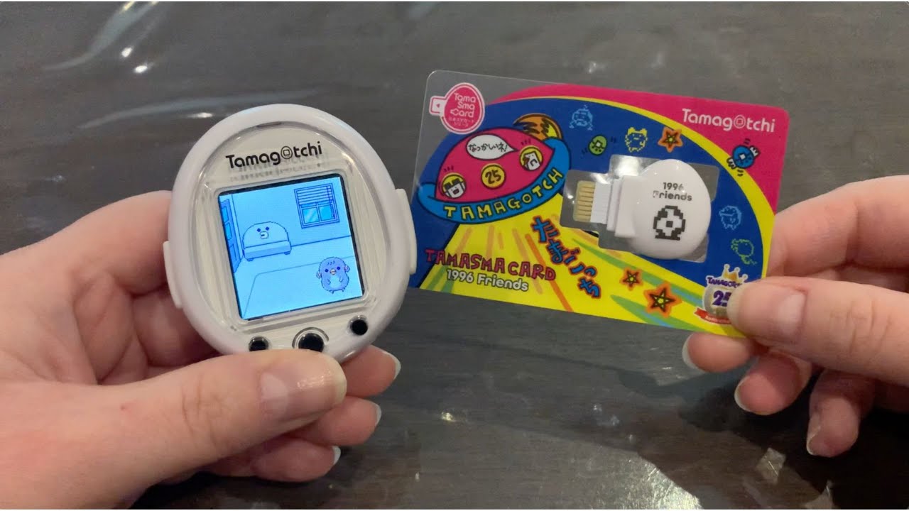The 1996 Friends TamaSma Card for the Tamagotchi Smart