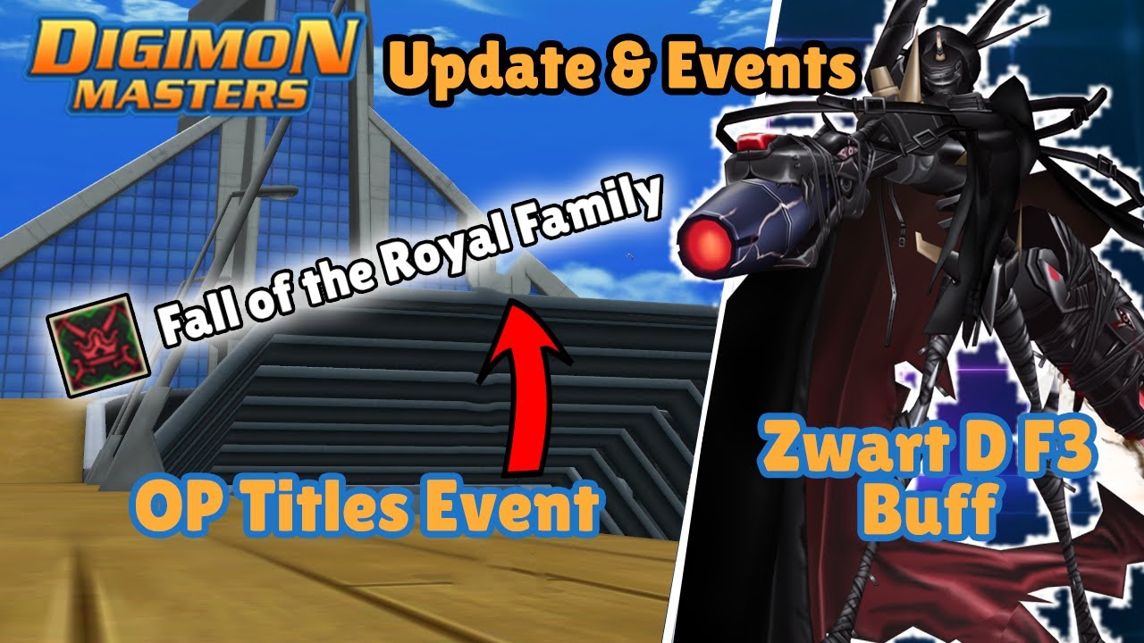 Fall Of The Royal Family Is Back! - Zwart D Rebalance & more - DMO Update & Events
