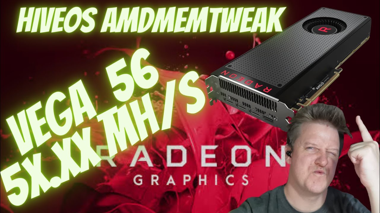 Let's tweak those overclock setting _ Vega56 in HiveOS