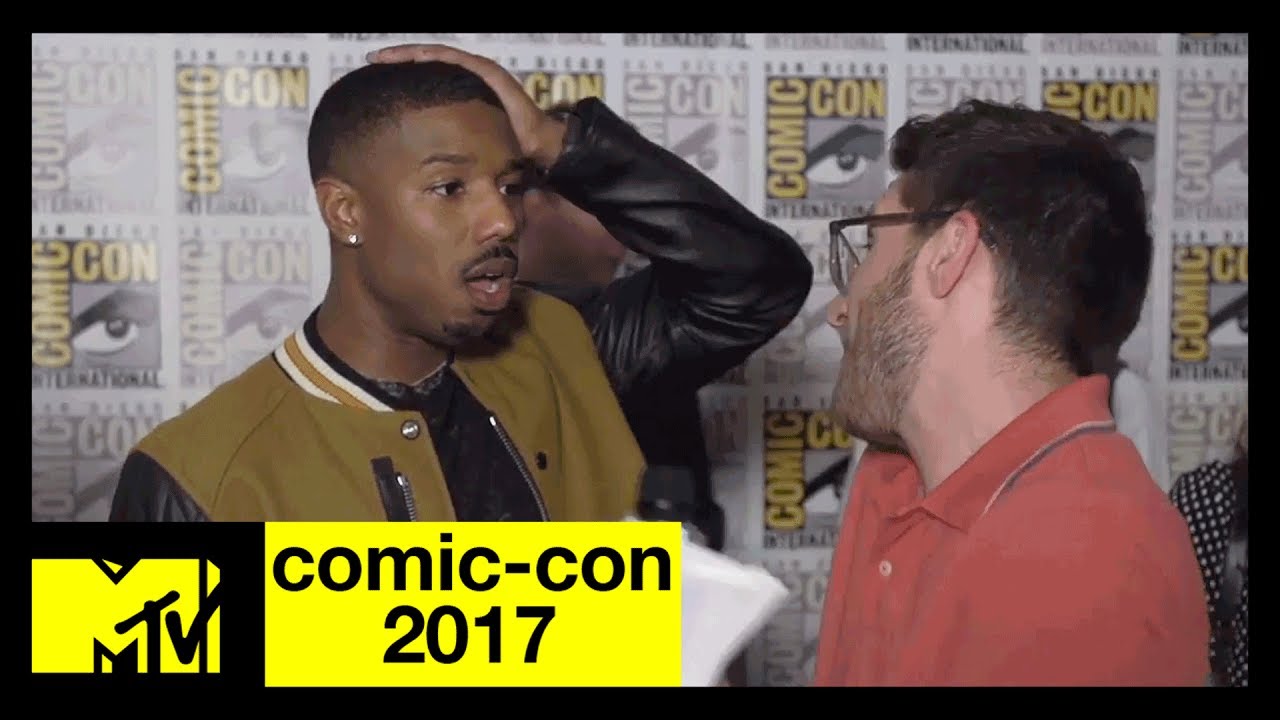 Michael B. Jordan Talks About His ‘Black Panther’ Character | Comic-Con 2017 | MTV