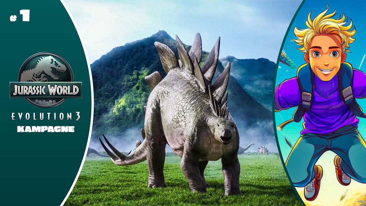 Jurassic World Evolution 3 Kampagne #1 – Kampagnenstart mit wilden Velociraptoren & ersten Zuchten