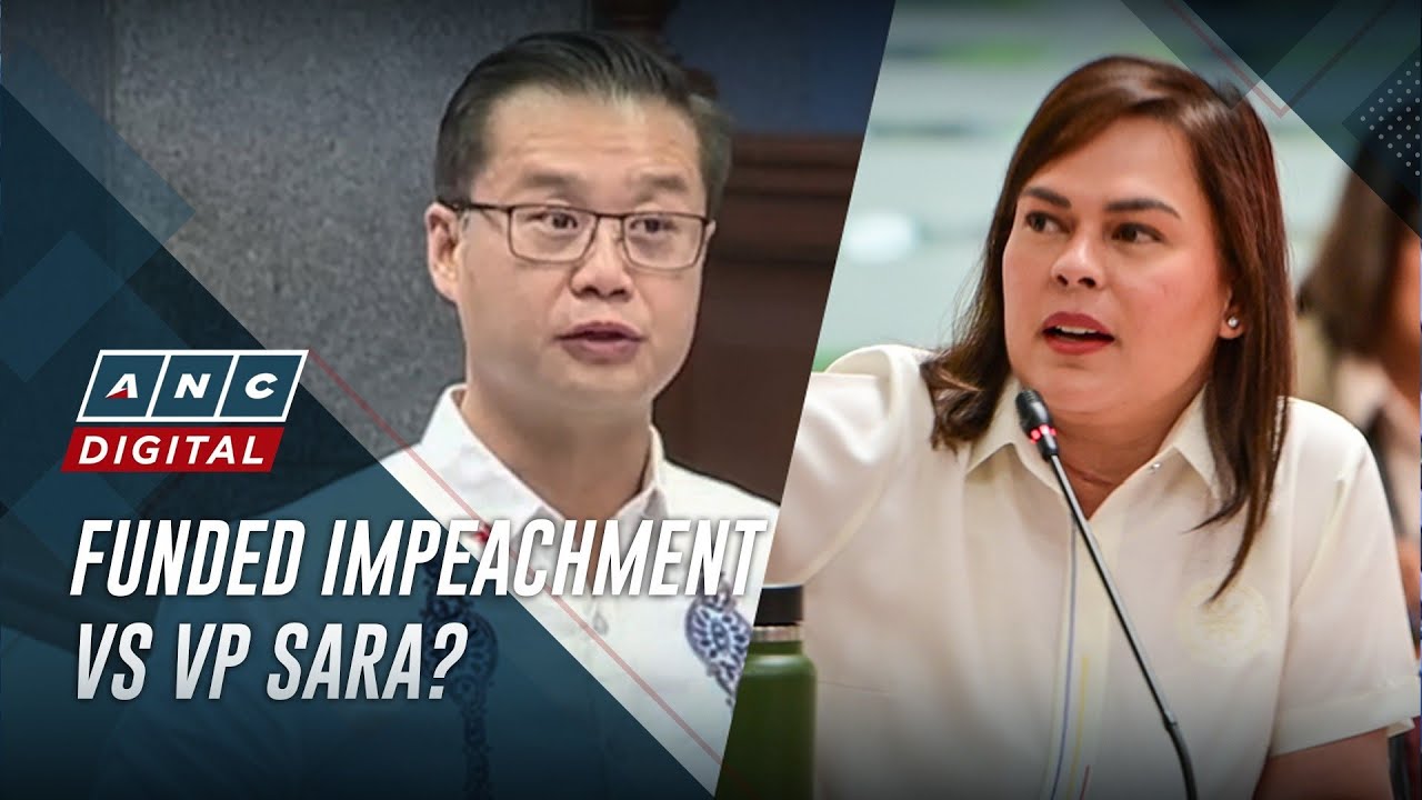 Gatchalian: VP Duterte impeachment not part of 2026 budget talk | ANC