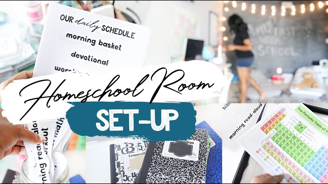 Homeschool Room Setup and Supply Haul | HOMESCHOOL FAMILY OF FIVE