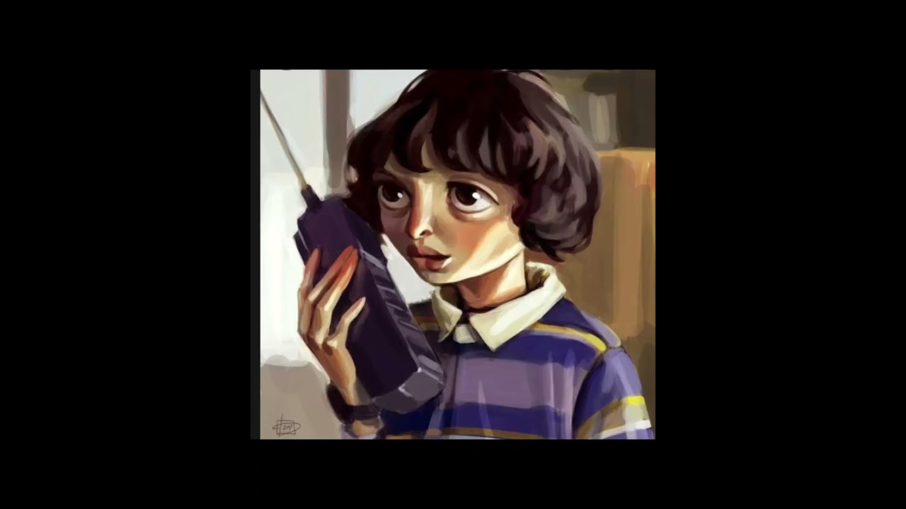 Funny stranger things fan art 😝