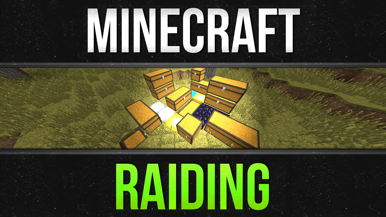 Minecraft Raiding #39 - VERY RICH Surface Base!