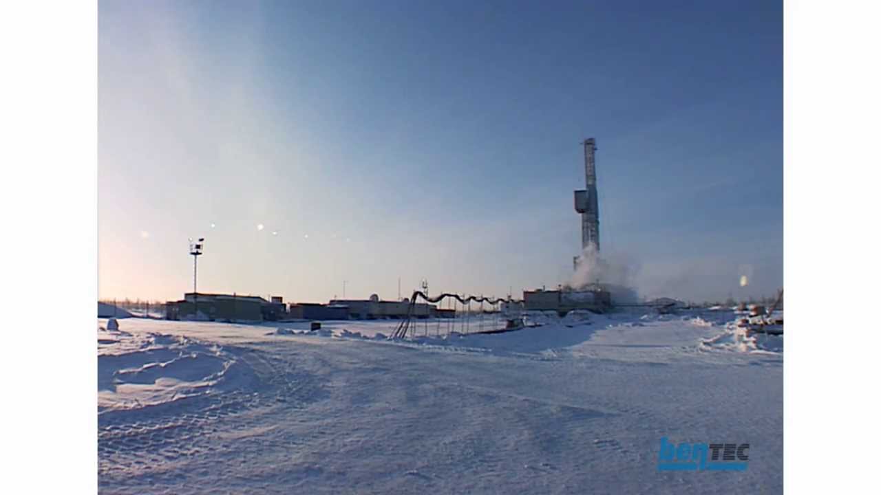 Bentec Arctic Rig &ndash; Cluster Slider  Буровые арктические эшелонные установки